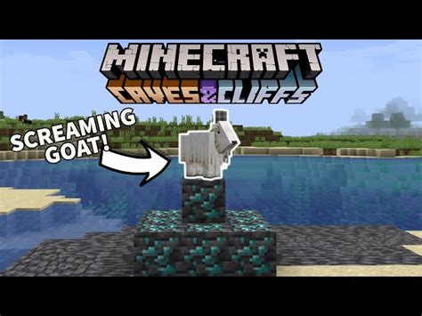 Screaming goats in Minecraft: Everything you need to know