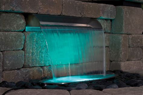 24" Stainless Steel Spillway | Atlantic Water Gardens