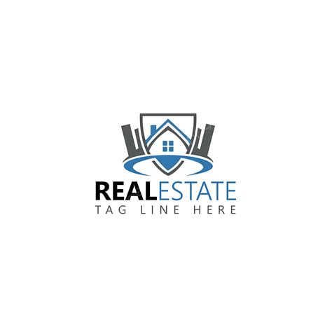 Logo Real Estates Vector Hd Images, Real Estate Secure Logo, Real Estate, Logo, Logos PNG Image ...