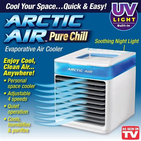 Arctic Air Pure Chill Evaporative Personal Cooler | Collections Etc.