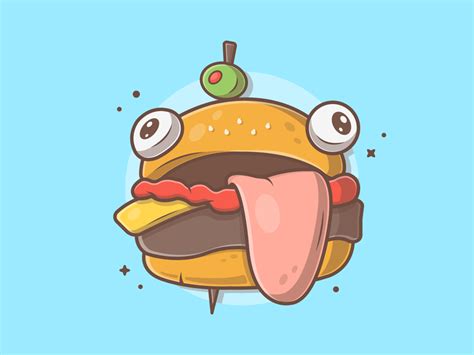 Durr Burger! Fornite skin 🍔😋 by catalyst on Dribbble