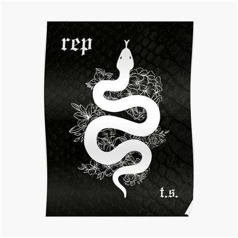 "taylor swift reputation and snake" Poster for Sale by MesmerizingCo | Redbubble