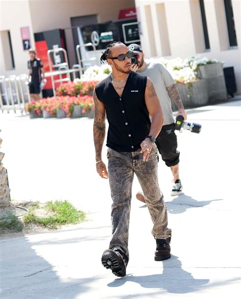 Lewis Hamilton Fashion, Outfits | POPSUGAR Fashion