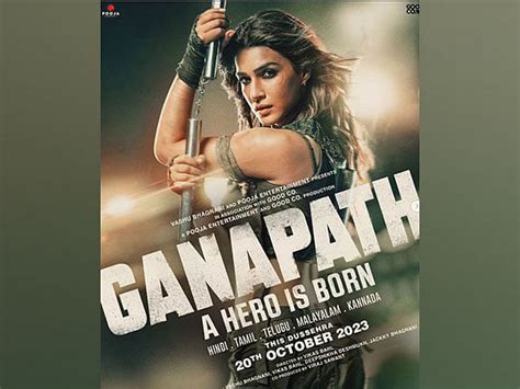 ‘Ganapath’: Kriti Sanon’s first look poster from her next action entertainer unveiled – ThePrint ...