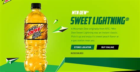 Mountain Dew Sweet Lightning : Pepsico Is Releasing A New Mountain Dew ...