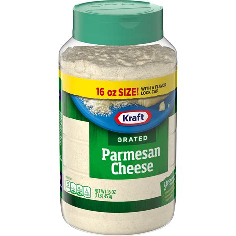 Kraft Grated Cheese, Parmesan Cheese, 16 oz Jar - Walmart.com - Walmart.com