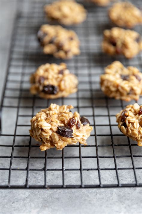 4 Ingredient Oatmeal Raisin Cookies - Plant Based Juniors