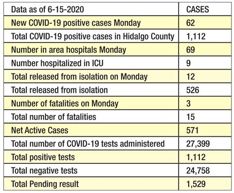 COVID-19 takes the lives of 3 more residents in Hidalgo County | The Advance News Journal