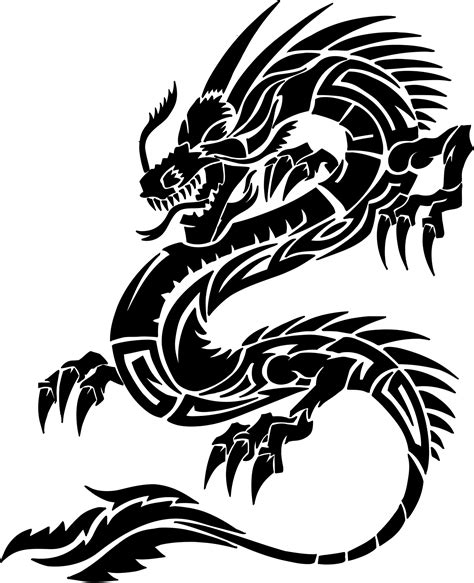 View Simple Japanese Dragon Tattoo Small Background – Wallpaper