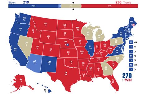 2024 Electoral Map Interactive Pdf - Abby Linnea