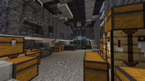 The interior of my factory is finally done! : r/Minecraft