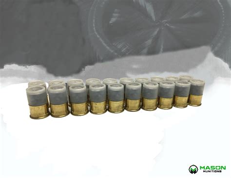 Buckshot Minishells | 12 Gauge Shotgun Shells | Mason Munitions