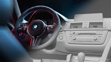 BMW M4 interior | CGI on Behance