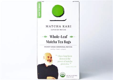 Whole-Leaf Matcha Tea Bags