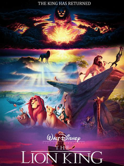 The Lion King 1994 Poster by Deepthinker121 on DeviantArt