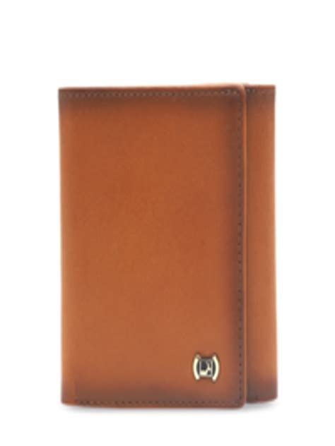 Buy Da Milano Men Brown Solid Two Fold Wallet - Wallets for Men 9885157 | Myntra