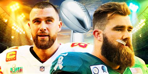 Jason Vs. Travis Kelce: College Careers, NFL Career Records & Super ...