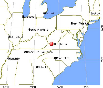 Welch, West Virginia (WV 24801) profile: population, maps, real estate, averages, homes ...