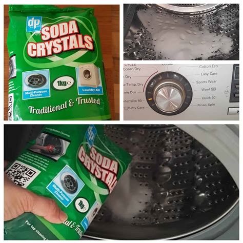 Washing Machine cleaning routine with Soda Crystals - Fun Cooking