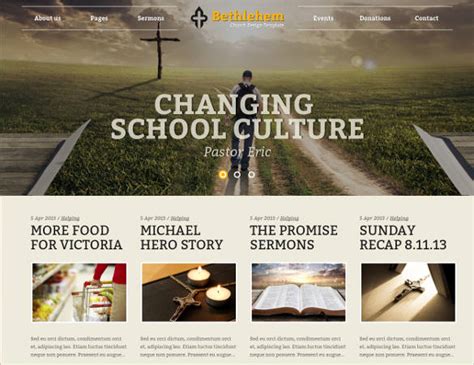 22+ Free Church Website Themes And Templates