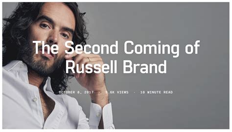 The Second Coming of Russell Brand