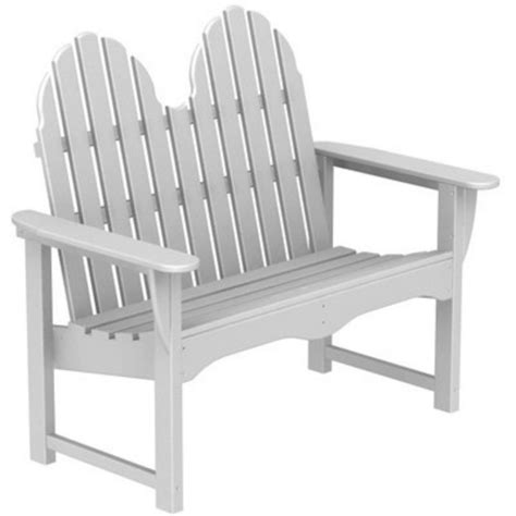 POLYWOOD® Adirondack Dining Bench PW-ADBN1 | CozyDays