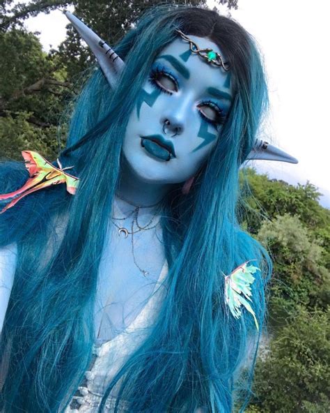 💙 · 📸: @riahboflavin More: https://www.instagram.com/acatinblack/ · · #elfgirl #altfashion # ...