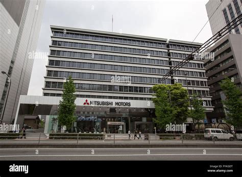 Tokyo, Japan. 27th Apr, 2016. A general view of the Mitsubishi Motors ...