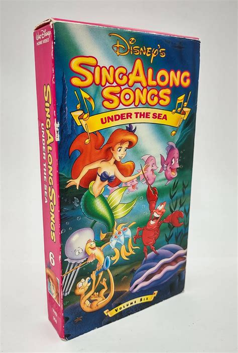 1990 Disney's Sing Along Songs Under the Sea Volume 6 - Etsy Canada