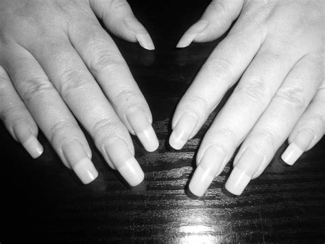 Pin by Spencer Jane on Nails | Long natural nails, Natural nails, Acrylic nails coffin glitter