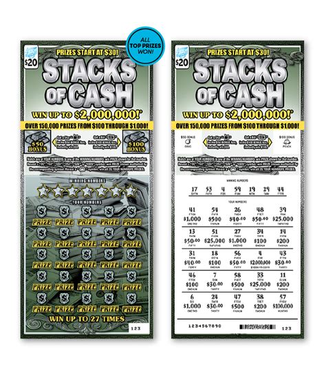 Stacks of Cash | Instant Ticket | Illinois Lottery