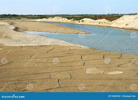 Dry river stock image. Image of nature, mire, dryness - 7464945