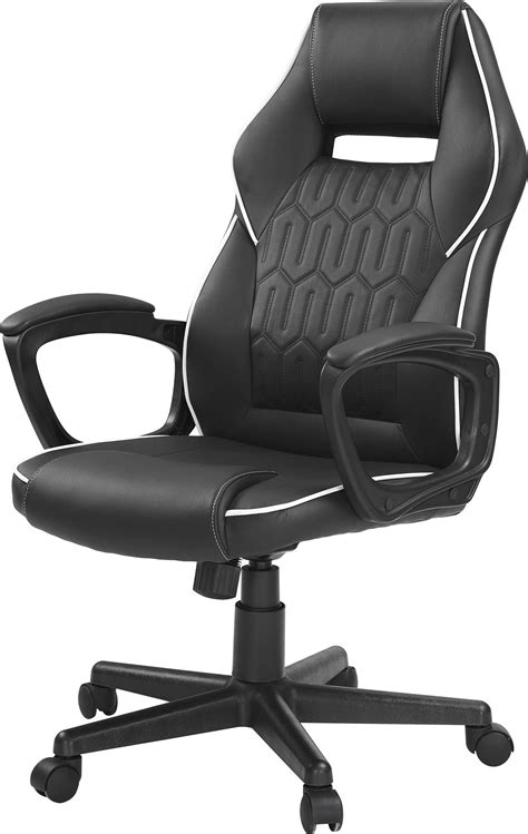 Customer Reviews: Insignia™ Essential PC Gaming Chair Black NS-PCGV30 ...