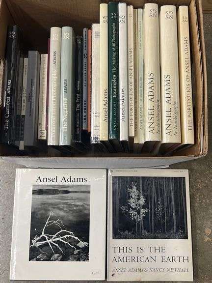 Ansel Adams, Photography Books - Colorado Premier Realty & Auction Services