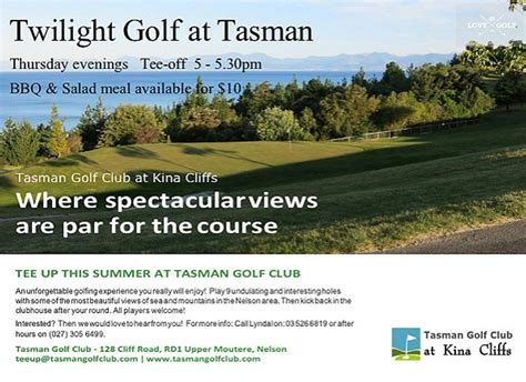 Twilight Golf | TasmanGolfClub