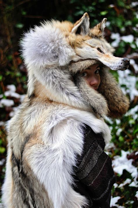 Red Arctic Wolf Headdress II by NaturePunk on DeviantArt