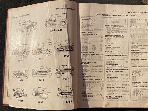 1950s Old Classic Cars Vehicle Book Chiltons Motor Age Flat - Etsy