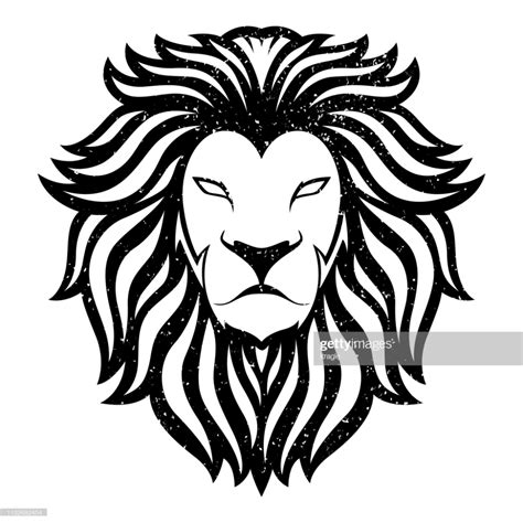 Lion's head emblem logo | Logotipo de pet, Ilustração de leào, Logotipo de leão