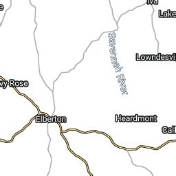 Elbert County, GA Plat Map - Property Lines, Land Ownership | AcreValue