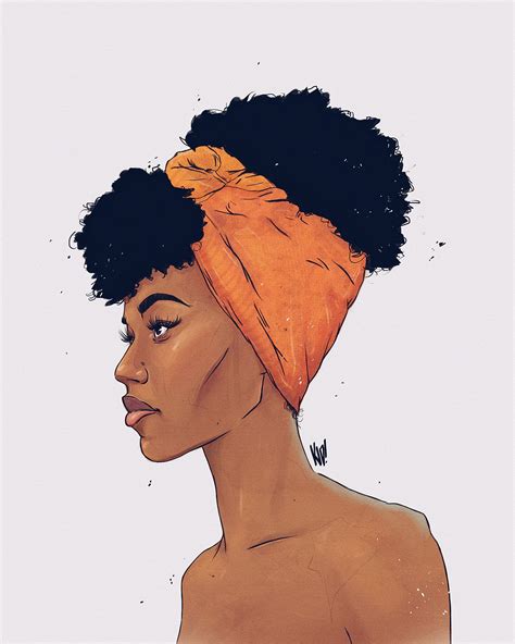 Inspired by some photo I saw on tumblr | Female art, Black art, Black women art