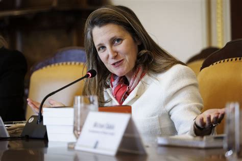 Canada’s Chrystia Freeland Faces Spending Demands and Darker Economic ...