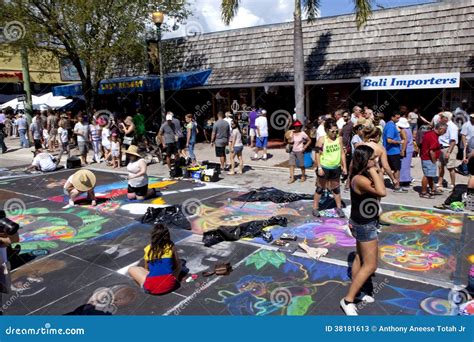 Street Art Festival In Lake Worth Florida Editorial Stock Photo - Image: 38181613