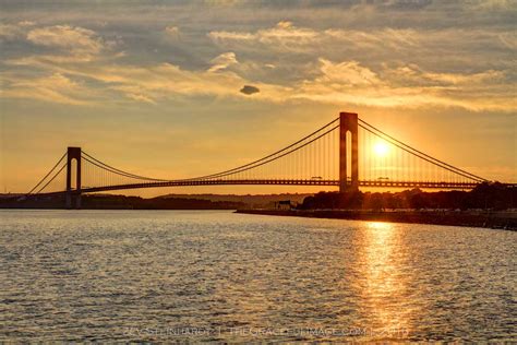 Verrazano-Narrows Bridge at Sunset — Three Views | The Graceful Image