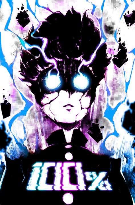 100% | Mob Psycho | 11x17 Poster on Storenvy