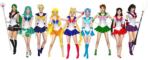 [ SIMS 4 ] Senshi's Uniform Pack - Classic Version | Sims 4 mods clothes, Sims 4 anime, Sailor ...