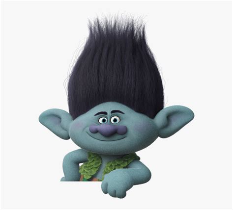 Trolls Movie Party Branch - Blue Troll From Trolls, HD Png Download , Transparent Png Image ...