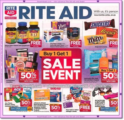 rite aid ad for 04/23 - 04/29! view it here: http://www.iheartriteaid.com/2017/04/0423-0429.html ...