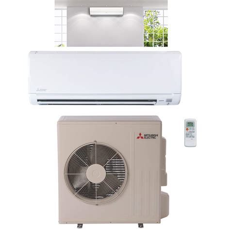 Buy Mitsubishi 24,000 Btu 20.5 Seer Single Zone Ductless Mini Split Air ...