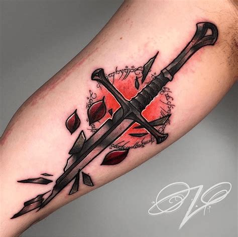 Top 70+ anduril sword tattoo - in.coedo.com.vn