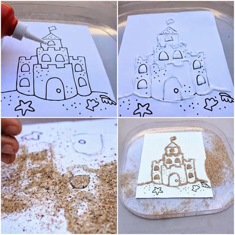 MakingMamaMagic: Sandcastle Sand Art